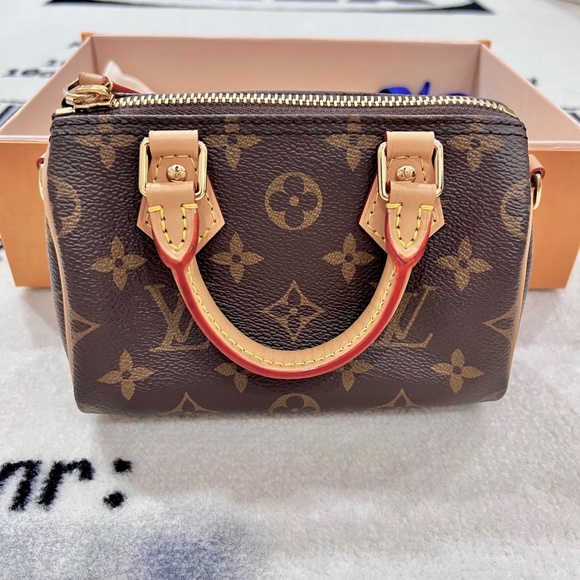 Louis Vuitton Nano Speedy Brown Monogram Canvas - Picture 10 of 15